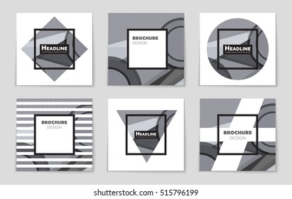 Abstract vector layout background set. For art template design, list, page, mockup brochure theme style, banner, idea, cover, booklet, print, flyer, book, blank, card, ad, sign, sheet, flyer, a4.