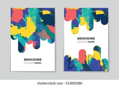 Abstract vector layout background set. For art template design, list, page, mockup brochure theme style, banner, idea, cover, booklet, print, flyer, book, blank, card, ad, sign, sheet, flyer, a4.