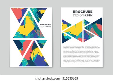 Abstract vector layout background set. For art template design, list, page, mockup brochure theme style, banner, idea, cover, booklet, print, flyer, book, blank, card, ad, sign, sheet, flyer, a4.