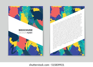 Abstract vector layout background set. For art template design, list, page, mockup brochure theme style, banner, idea, cover, booklet, print, flyer, book, blank, card, ad, sign, sheet, flyer, a4.