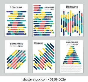Abstract vector layout background set. For art template design, list, page, mockup brochure theme style, banner, idea, cover, booklet, print, flyer, book, blank, card, ad, sign, sheet, flyer, a4.