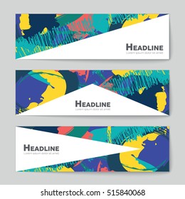 Abstract vector layout background set. For art template design, list, page, mockup brochure theme style, banner, idea, cover, booklet, print, flyer, book, blank, card, ad, sign, sheet, flyer, a4.