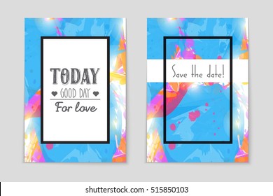 Abstract vector layout background set. For art template design, list, page, mockup brochure theme style, banner, idea, cover, booklet, print, flyer, book, blank, card, ad, sign, sheet, flyer, a4.