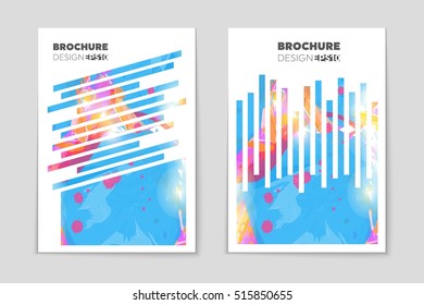 Abstract vector layout background set. For art template design, list, page, mockup brochure theme style, banner, idea, cover, booklet, print, flyer, book, blank, card, ad, sign, sheet, flyer, a4.