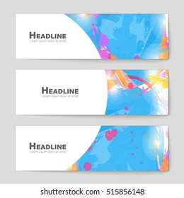 Abstract vector layout background set. For art template design, list, page, mockup brochure theme style, banner, idea, cover, booklet, print, flyer, book, blank, card, ad, sign, sheet, flyer, a4.