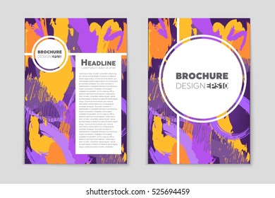 Abstract vector layout background set. For art template design, list, page, mockup brochure theme style, banner, idea, cover, booklet, print, flyer, book, blank, card, ad, sign, sheet, flyer, a4.