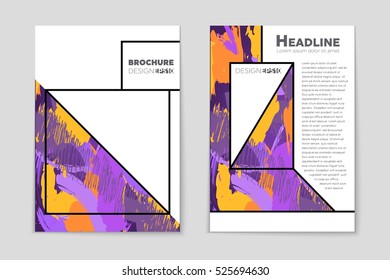 Abstract vector layout background set. For art template design, list, page, mockup brochure theme style, banner, idea, cover, booklet, print, flyer, book, blank, card, ad, sign, sheet, flyer, a4.