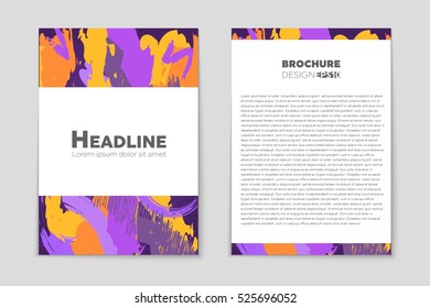 Abstract vector layout background set. For art template design, list, page, mockup brochure theme style, banner, idea, cover, booklet, print, flyer, book, blank, card, ad, sign, sheet, flyer, a4.