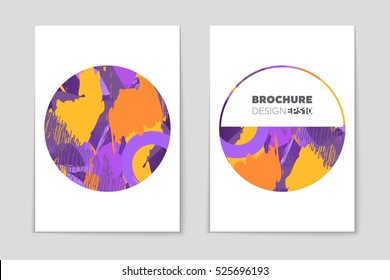 Abstract vector layout background set. For art template design, list, page, mockup brochure theme style, banner, idea, cover, booklet, print, flyer, book, blank, card, ad, sign, sheet, flyer, a4.