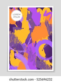 Abstract vector layout background set. For art template design, list, page, mockup brochure theme style, banner, idea, cover, booklet, print, flyer, book, blank, card, ad, sign, sheet, flyer, a4.