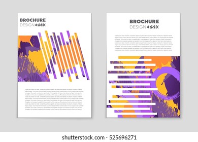 Abstract vector layout background set. For art template design, list, page, mockup brochure theme style, banner, idea, cover, booklet, print, flyer, book, blank, card, ad, sign, sheet, flyer, a4.