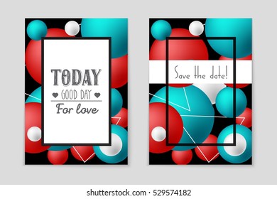 Abstract vector layout background set. For art template design, list, page, mockup brochure theme style, banner, idea, cover, booklet, flyer, book, blank, card, ad, sign, sheet, a4.