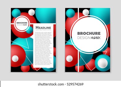Abstract vector layout background set. For art template design, list, page, mockup brochure theme style, banner, idea, cover, booklet, flyer, book, blank, card, ad, sign, sheet, a4.