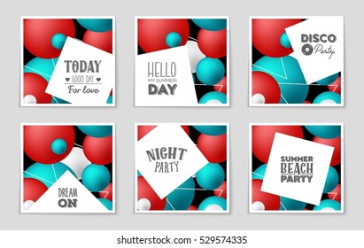 Abstract vector layout background set. For art template design, list, page, mockup brochure theme style, banner, idea, cover, booklet, flyer, book, blank, card, ad, sign, sheet, a4.
