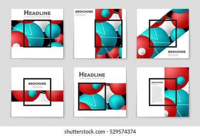 Abstract vector layout background set. For art template design, list, page, mockup brochure theme style, banner, idea, cover, booklet, flyer, book, blank, card, ad, sign, sheet, a4.