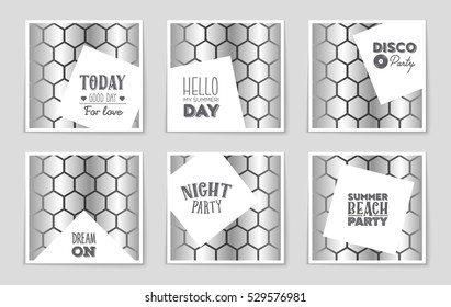 Abstract vector layout background set. For art template design, list, page, mockup brochure theme style, banner, idea, cover, booklet, flyer, book, blank, card, ad, sign, sheet, flyer, a4.