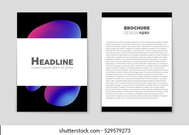 Abstract vector layout background set. For art template design, list, page, mockup brochure theme style, banner, idea, cover, booklet, flyer, book, blank, card, ad, sign, sheet, flyer, a4.