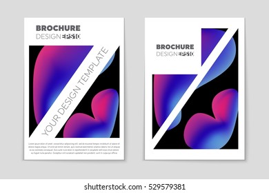Abstract vector layout background set. For art template design, list, page, mockup brochure theme style, banner, idea, cover, booklet, flyer, book, blank, card, ad, sign, sheet, flyer, a4.