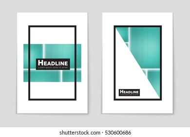 Abstract vector layout background set. For art template design, list, page, mockup brochure theme style, banner, idea, cover, booklet, print, book, blank, card, ad, sign, sheet, flyer, a4.