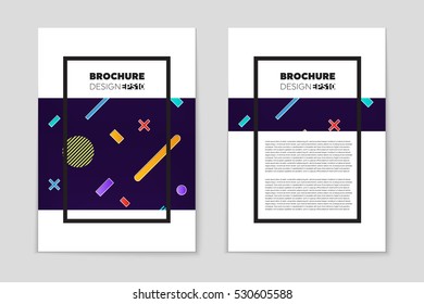 Abstract vector layout background set. For art template design, list, page, mockup brochure theme style, banner, idea, cover, booklet, print, book, blank, card, ad, sign, sheet, flyer, a4.