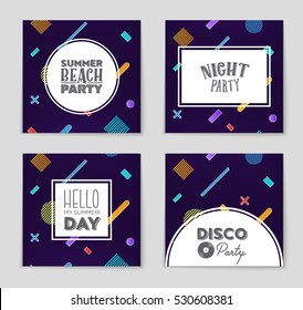 Abstract vector layout background set. For art template design, list, page, mockup brochure theme style, banner, idea, cover, booklet, print, book, blank, card, ad, sign, sheet, flyer, a4.