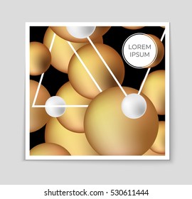 Abstract vector layout background set. For art template design, list, page, mockup brochure theme style, banner, idea, cover, booklet, print, book, blank, card, ad, sign, sheet, flyer, a4.