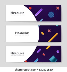 Abstract vector layout background set. For art template design, list, page, mockup brochure theme style, banner, idea, cover, booklet, print, book, blank, card, ad, sign, sheet, flyer, a4.