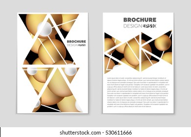 Abstract vector layout background set. For art template design, list, page, mockup brochure theme style, banner, idea, cover, booklet, print, book, blank, card, ad, sign, sheet, flyer, a4.