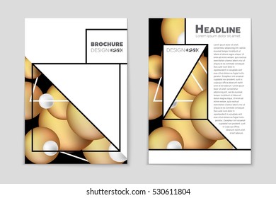 Abstract vector layout background set. For art template design, list, page, mockup brochure theme style, banner, idea, cover, booklet, print, book, blank, card, ad, sign, sheet, flyer, a4.