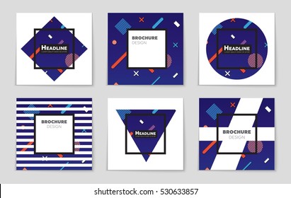 Abstract vector layout background set. For art template design, list, page, mockup brochure theme style, banner, idea, cover, booklet, print, book, blank, card, ad, sign, sheet, flyer, a4.