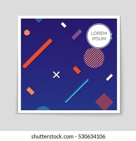 Abstract vector layout background set. For art template design, list, page, mockup brochure theme style, banner, idea, cover, booklet, print, book, blank, card, ad, sign, sheet, flyer, a4.