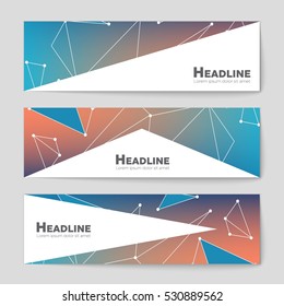 Abstract vector layout background set. For art template design, list, page, mockup brochure theme style, banner, idea, cover, booklet, print, book, blank, card, ad, sign, sheet, flyer, a4.