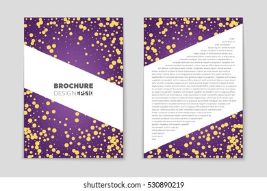 Abstract vector layout background set. For art template design, list, page, mockup brochure theme style, banner, idea, cover, booklet, print, book, blank, card, ad, sign, sheet, flyer, a4.