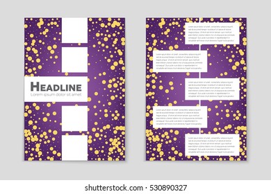 Abstract vector layout background set. For art template design, list, page, mockup brochure theme style, banner, idea, cover, booklet, print, flyer, book, blank, card, ad, sign, sheet, a4.