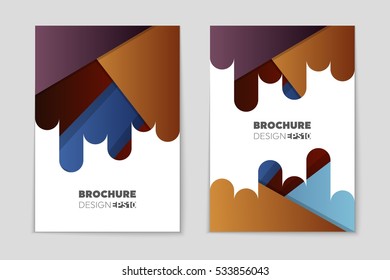 Abstract vector layout background set. For art template design, list, page, mockup brochure theme style, banner, idea, cover, booklet, print, book, blank, card, ad, sign, sheet, flyer, a4.