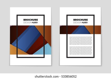 Abstract vector layout background set. For art template design, list, page, mockup brochure theme style, banner, idea, cover, booklet, print, flyer, book, blank, card, ad, sign, sheet, a4.