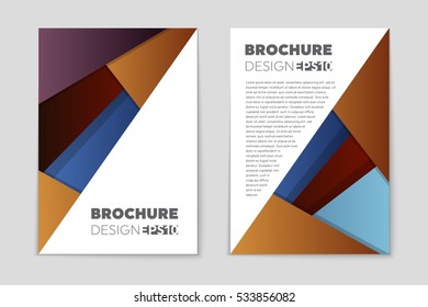 Abstract vector layout background set. For art template design, list, page, mockup brochure theme style, banner, idea, cover, booklet, print, flyer, book, blank, card, ad, sign, sheet, a4.