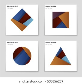 Abstract vector layout background set. For art template design, list, page, mockup brochure theme style, banner, idea, cover, booklet, print, flyer, book, blank, card, ad, sign, sheet, a4.