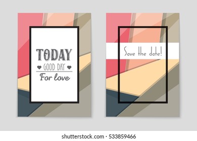 Abstract vector layout background set. For art template design, list, page, mockup brochure theme style, banner, idea, cover, booklet, print, flyer, book, blank, card, ad, sign, sheet, a4.