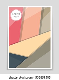 Abstract vector layout background set. For art template design, list, page, mockup brochure theme style, banner, idea, cover, booklet, print, flyer, book, blank, card, ad, sign, sheet, a4.