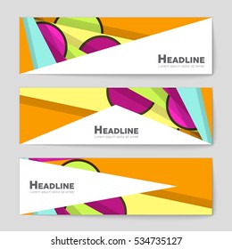 Abstract vector layout background set. For art template design, list, page, mockup brochure theme style, banner, idea, cover, booklet, print, flyer, book, blank, card, ad, sign, sheet, a4.