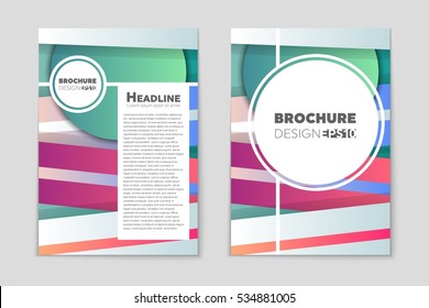 Abstract vector layout background set. For art template design, list, page, mockup brochure theme style, banner, idea, cover, booklet, print, flyer, book, blank, card, ad, sign, sheet, a4.