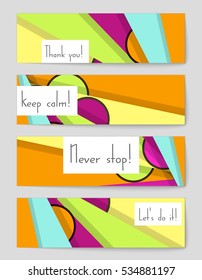 Abstract vector layout background set. For art template design, list, page, mockup brochure theme style, banner, idea, cover, booklet, print, flyer, book, blank, card, ad, sign, sheet, a4.