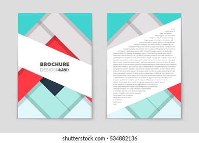 Abstract vector layout background set. For art template design, list, page, mockup brochure theme style, banner, idea, cover, booklet, print, flyer, book, blank, card, ad, sign, sheet, a4.
