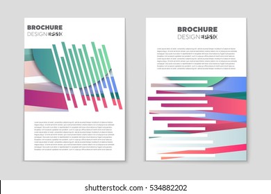 Abstract vector layout background set. For art template design, list, page, mockup brochure theme style, banner, idea, cover, booklet, print, flyer, book, blank, card, ad, sign, sheet, a4.