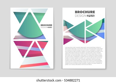 Abstract vector layout background set. For art template design, list, page, mockup brochure theme style, banner, idea, cover, booklet, print, flyer, book, blank, card, ad, sign, sheet, a4.