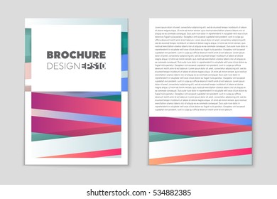 Abstract vector layout background set. For art template design, list, page, mockup brochure theme style, banner, idea, cover, booklet, print, flyer, book, blank, card, ad, sign, sheet, a4.