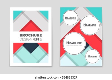 Abstract vector layout background set. For art template design, list, page, mockup brochure theme style, banner, idea, cover, booklet, print, flyer, book, blank, card, ad, sign, sheet, a4.