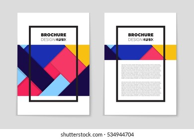 Abstract vector layout background set. For art template design, list, page, mockup brochure theme style, banner, idea, cover, booklet, print, flyer, book, blank, card, ad, sign, sheet, a4.