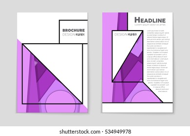 Abstract vector layout background set. For art template design, list, page, mockup brochure theme style, banner, idea, cover, booklet, print, flyer, book, blank, card, ad, sign, sheet, a4.